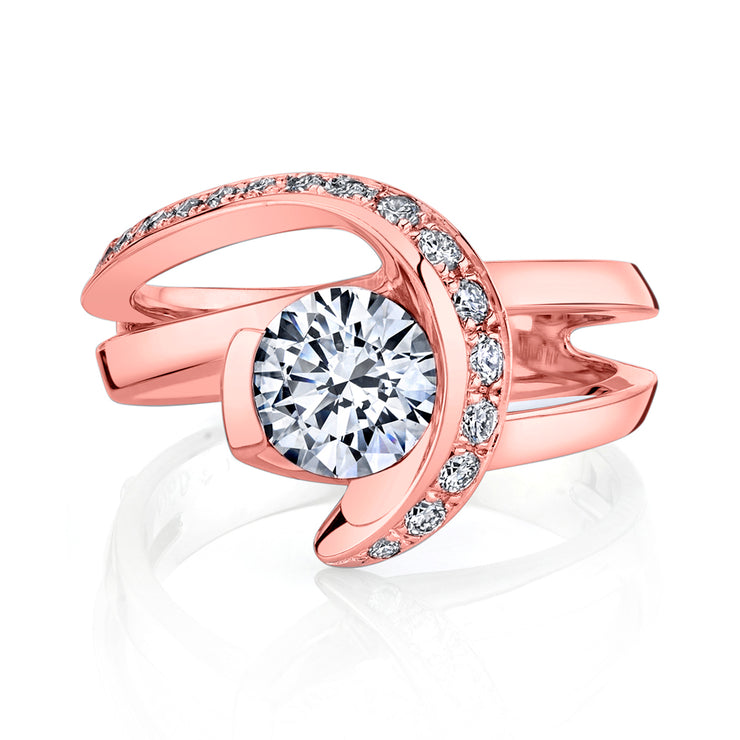 Rose Gold | Vision-engagement-ring
