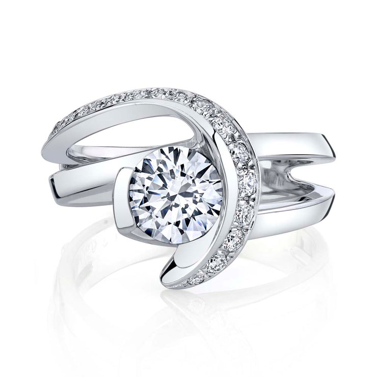 White Gold | Vision-engagement-ring