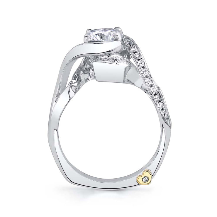White Gold | Vivid-engagement-ring