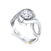 White Gold | Vivid-engagement-ring