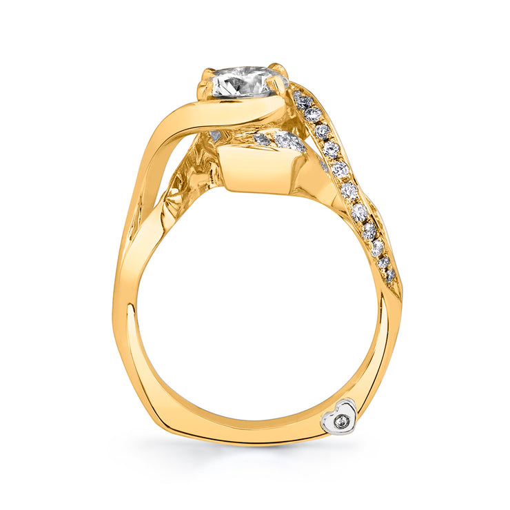 Vivid Engagement Ring | Mark Schneider Fine Jewelry