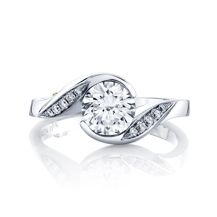 White Gold | Whirlwind-engagement-ring