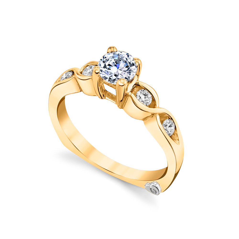 Yours Truly Engagement Ring | Mark Schneider Fine Jewelry